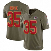 Nike Chiefs 35 Christian Okoye Olive Salute To Service Limited Jersey Dzhi,baseball caps,new era cap wholesale,wholesale hats